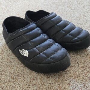The North Face Thermoball Black Quilted Slippers